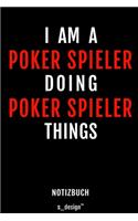 Notizbuch für Poker Spieler