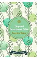 Diagonal Basketweave Stitch Practice Notes
