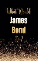 What Would James Bond Do?: Large Notebook/Diary/Journal for Writing 100 Pages, James Bond Gift for Fans