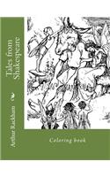 Tales from Shakespeare: Coloring book