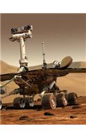 Mars Exploration Rover: Science Notebook for Boys, Girls, Students and Teachers, Wide Ruled/Lined (7.44 X 9.69 - 70 Sheets/140 Pages)