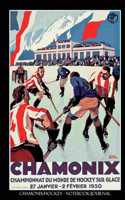 Chamonix Championnat Du Monde De Hockey Sur Glace 27 Janvier-2 Fevrier 1930 Chamonix/Hockey - Notebook/Journal: 6x9 Inches, 100 Pages - Journal Lined