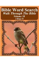 Bible Word Search Walk Through The Bible Volume 58: 2 Kings #1 Extra Large Print