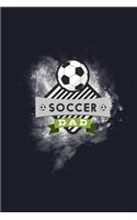 Soccer Dad: Blank Lined Journal to Write in - Ruled Writing Notebook