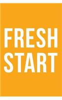 Fresh Start Notebook
