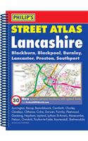 Philip's Street Atlas Lancashire: (Philip's Street Atlas)