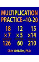 Multiplication Practice with 10-20
