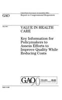 Value in health care