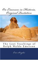 On Emerson in Historia, Original Quotation