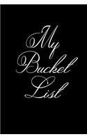 My Bucket List