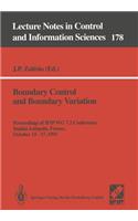Boundary Control and Boundary Variation