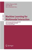 Machine Learning for Multimodal Interaction