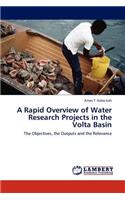 Rapid Overview of Water Research Projects in the Volta Basin