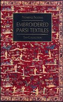 Peonies & Pagodas Embroidered Parsi Textiles : Tapi Collection