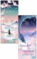 Six Crimson Cranes Series 2 Books Collection Set By Elizabeth Lim (Six Crimson Cranes, The Dragon's Promise) Paperback