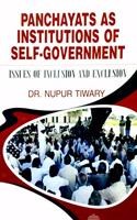 Panchayats as Institutions of Self-Government : Issues of Inclusion and Exclusion