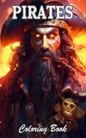Pirates Coloring Book for Adults