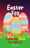 Easter Egg Coloring Book For Age 2-5