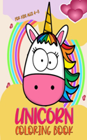 Unicorn Coloring Book for Kids 4-8