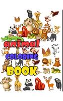 Zoo Animal Coloring Book For Kids: Children Activity Books for Kids Ages 2-4, 4-8, Boys, Girls, Fun Early Learning for ... Workbooks, Toddler Coloring Book