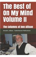 Best of On My Mind Volume II
