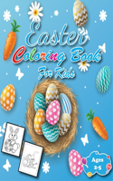 Easter Coloring Book for Kids Ages 2-5