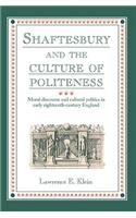 Shaftesbury and the Culture of Politeness