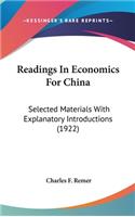 Readings in Economics for China