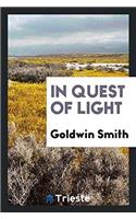 In Quest of Light