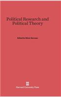 Political Research and Political Theory