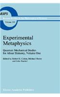 Experimental Metaphysics