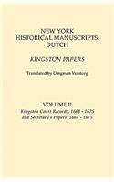 New York Historical Manuscripts