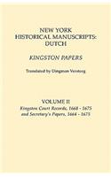 New York Historical Manuscripts