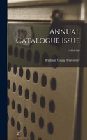 Annual Catalogue Issue; 1945-1946