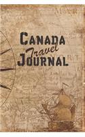 Canada Travel Journal: 6x9 Travel Notebook with prompts and Checklists perfect gift for your Trip to Canada for every Traveler