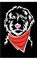 Dog Training Notebook: Labradoodle Dog Training Field Journal for dog owners, coworkers and students, sketches ideas and To-Do lists, Dot Grid notebook, 120 pages