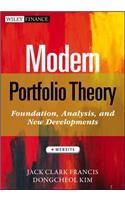 Modern Portfolio Theory, + Website