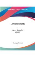 Lorenzo Isnardi: Cenni Biografici (1868)