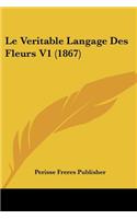 Veritable Langage Des Fleurs V1 (1867)