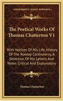 The Poetical Works of Thomas Chatterton V1