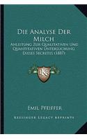 Analyse Der Milch