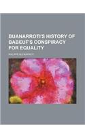 Buanarroti's History of Babeuf's Conspiracy for Equality