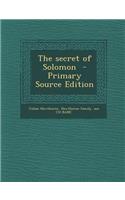 The Secret of Solomon: (English)