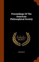 Proceedings of the American Philosophical Society