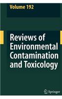 Reviews of Environmental Contamination and Toxicology 192