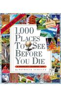 1,000 Places to See Before You Die Picture-A-Day Wall Calendar 2019