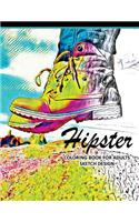 Hipster Coloring Books for Adults