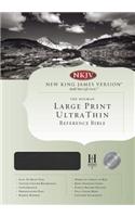 Ultrathin Large Print Reference Bible-NKJV