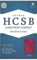 Large Print Compact Reference Bible-HCSB