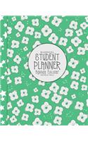 Student Planner/Agenda Escolar - Bianual/Semestral (Mint Floral)